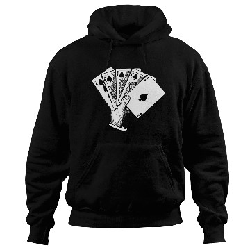 Discover Royal Flush Vintage Illustration Hoodies