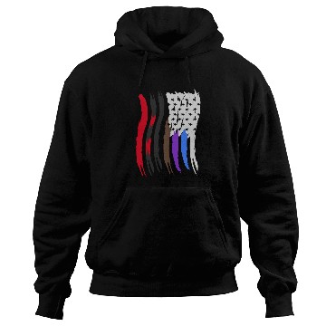 Discover Jiu Jitsu BJJ Flags Vertical Light Hoodies