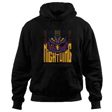 Discover Trendy Nightwing Owl Bird Hoodies