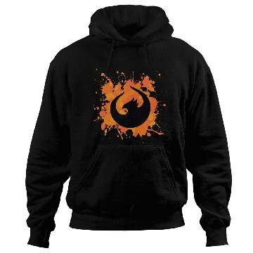 Discover UI5 Phoenix Splash Orange Hoodies