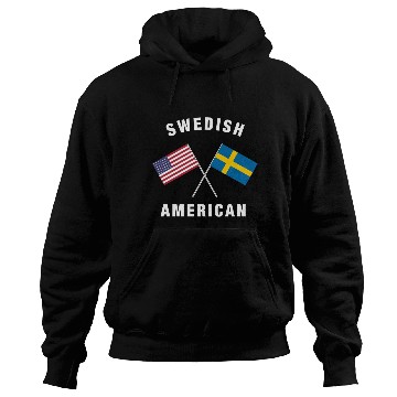 Discover Swedish American Flag Hoodies