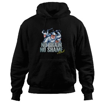 Discover NO BRAIN NO SHAME ACAB Hoodies