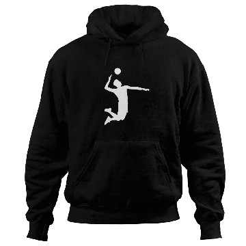 Discover Men Volleyball Spike Shadow Hoodies Gift Ideas