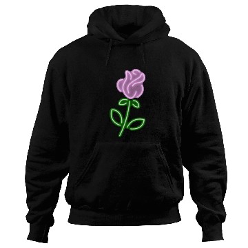 Discover Neon Rose - Pink Hoodies