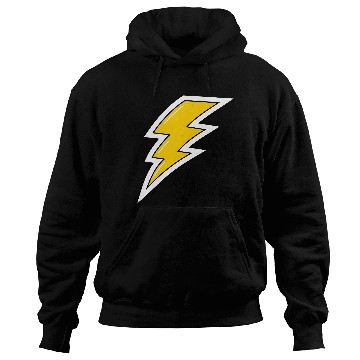 Discover Yellow Lightening, cartoon lightening bolt, bolt Hoodies