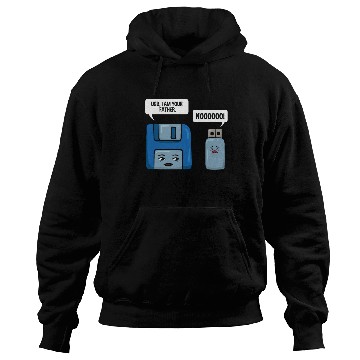 Discover Floppy Disc USB Data Nerd Computer Science Gift Hoodies