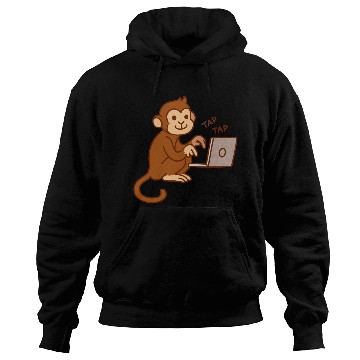Discover monkey laptop Hoodies
