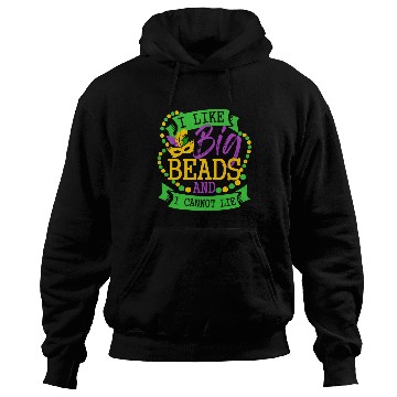Discover I like big beads and I cannot Lie Mardi Gras Party Hoodies