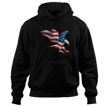 Discover Patriotic American Eagle Hoodies