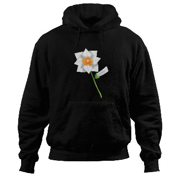 Discover Flower Spring Daffodil Narcissus White - Gift Idea Hoodies