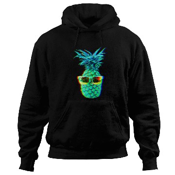 Discover EDM Pineapple EDM Trippy Neon Rave Hoodies