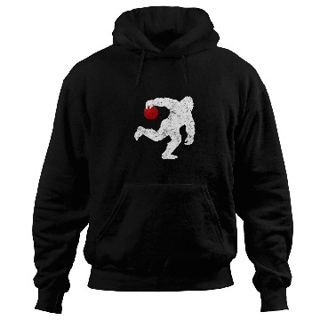 Discover Bowling Bigfoot Novelty Funny Hawaiians Hoodies