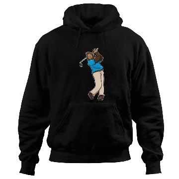 Discover Golf Golfer Bigfoot Sasquatch Gift Hoodies