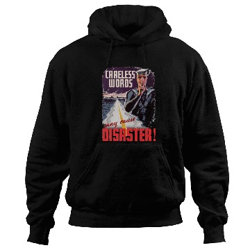 Discover Careless Words WW2 Canadian Navy Hoodies
