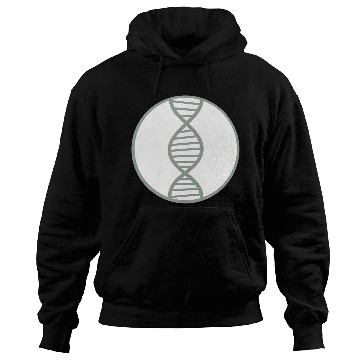 Discover researcher dna circle logo science gene spiral lab Hoodies