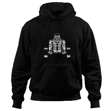 Discover Gorilla Dumbell Hoodies
