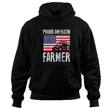 Discover Proud American Farmer Gift Hoodies