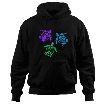 Discover Maori Three Turtles Group Tattoo Gift Idea Hoodies