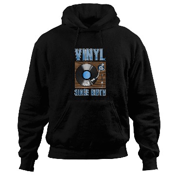 Discover Vinyl Since Birth Retro Pride Turntable Record Hoodies
