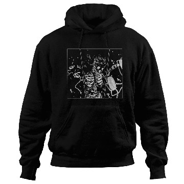 Discover Heavy Metal Skelly (White) Hoodies