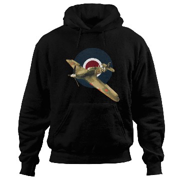 Discover Hawker Hurricane RAF WW2 Fighter Plane Hoodies