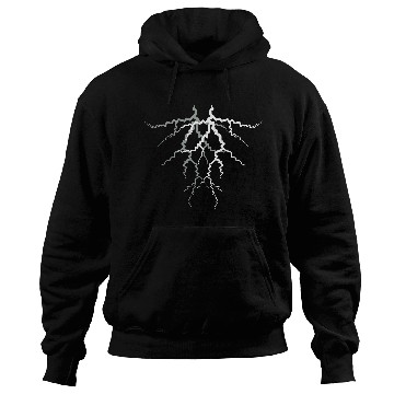 Discover pattern lightning thunder weather storm storm elec Hoodies