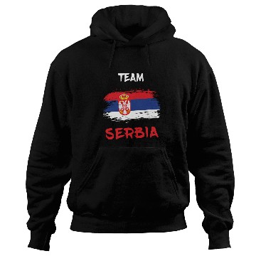 Discover Team Serbia / Flag Hoodies