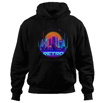 Discover Synthwave Space: Retrowave Hoodies