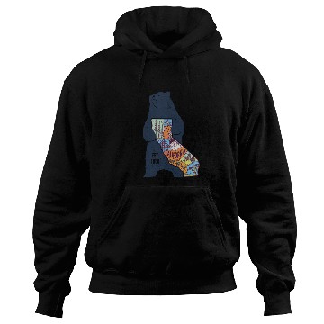 Discover Vintage California Bear EST 1850 Hoodies