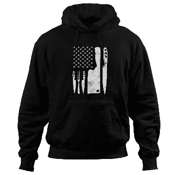Discover Chef Knife - Patriotic Easter US Flag Hoodies