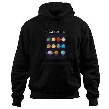 Discover Outer Space Nerd Solar System Planets Sun Moon Hoodies