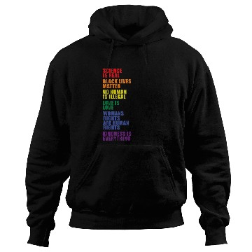 Discover LGBT Pride equality no human is illegal Hoodies