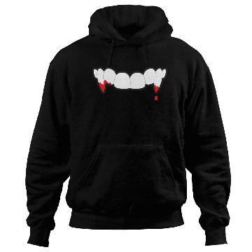Discover Halloween Vampire Teeth Mask Hoodies
