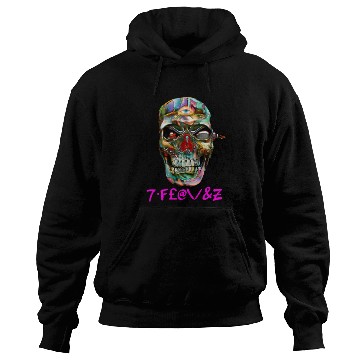 Discover 7 FLAVAZ COLOURFUL SKULL CANDY CONSEQUENCE LOGO SB Hoodies