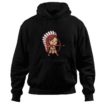 Discover Native American Archer. Hoodies