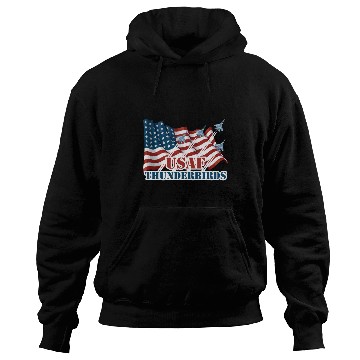 Discover Usaf Thunderbirds Baseball Jerseys-Graphic Jet American Flag Hoodies