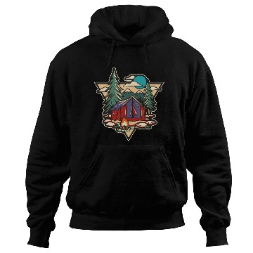 Discover Trianggel Camping Hoodies