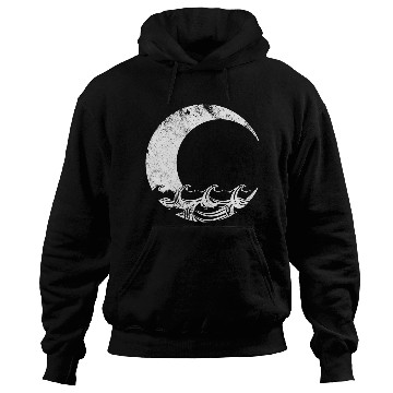 Discover Moon and Ocean Hoodies