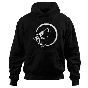 Discover Wolf Howl Tribal Hoodies