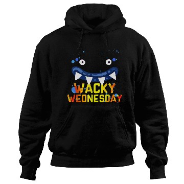Discover Wacky Wednesday Hoodies Clothes for mismatch day