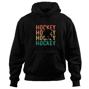 Discover Vintage Retro Hockey Hoodies