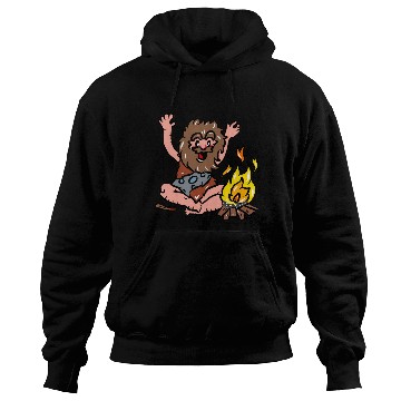 Discover Caveman with Fire Hoodies