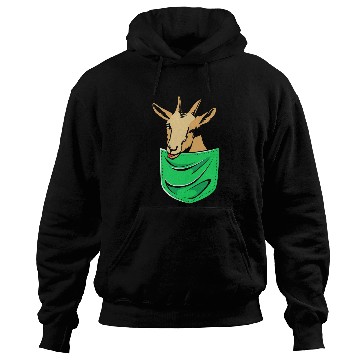 Discover Goat In A Pocket Hoodies