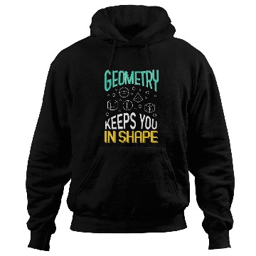 Discover Math Teacher Geometry Gift Hoodies