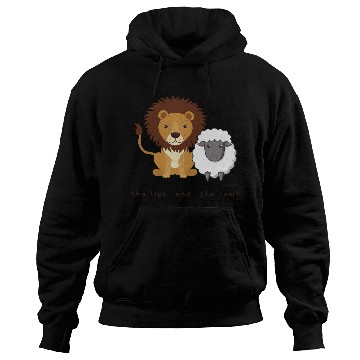 Discover The Lion and the Lamb Hoodies