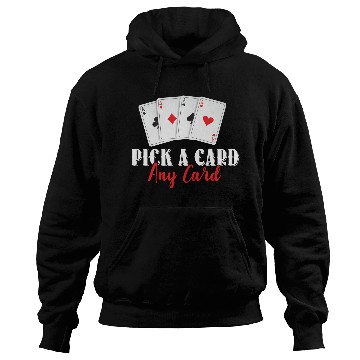 Discover Magician Pick A Card Magic Gift Hoodies