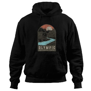Discover olympic national park Hoodies