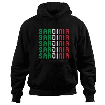 Discover Sardinia Italy Flags Design Hoodies