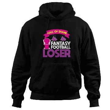 Discover Fantasy Football Loser Poop Funny Hoodies