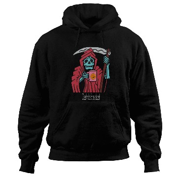 Discover Death before decaf red dark 02 Hoodies